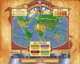 Around The World Paytable Screenshot